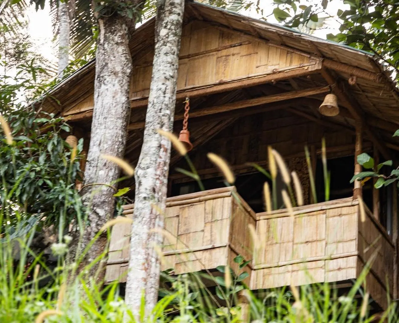 Guest house Fab - Bamboo Hut With Open Shower Munnar